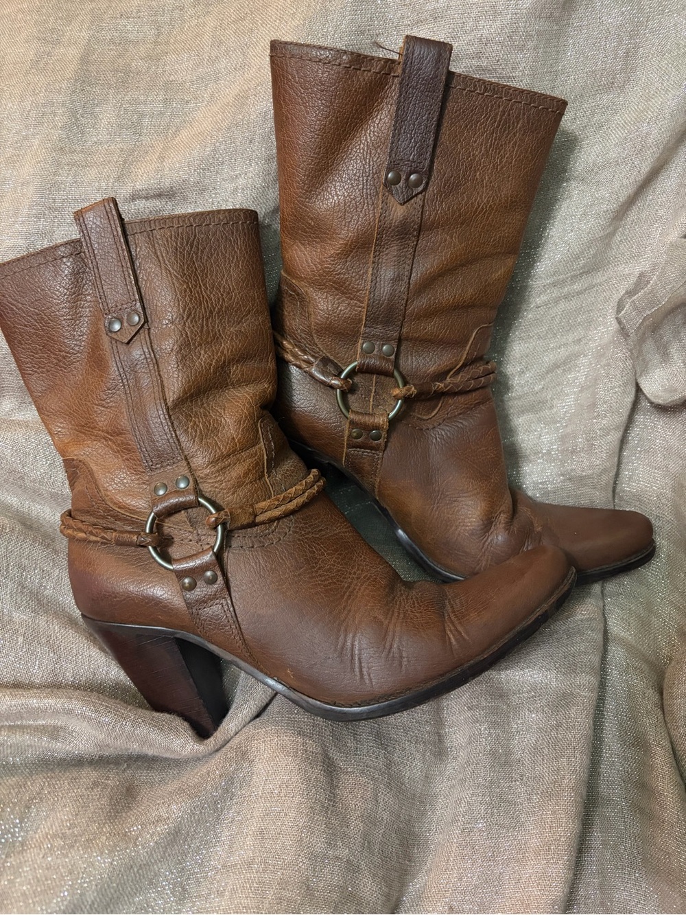 Bakers vintage Mid-Calf Heeled Boots size 6.5 M